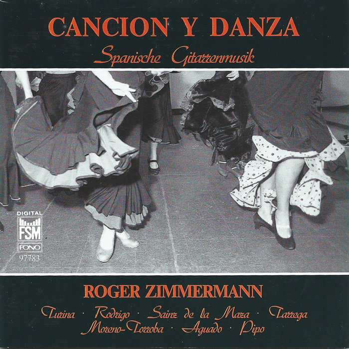 spanische Gitarrenmusik CD cancion y danza